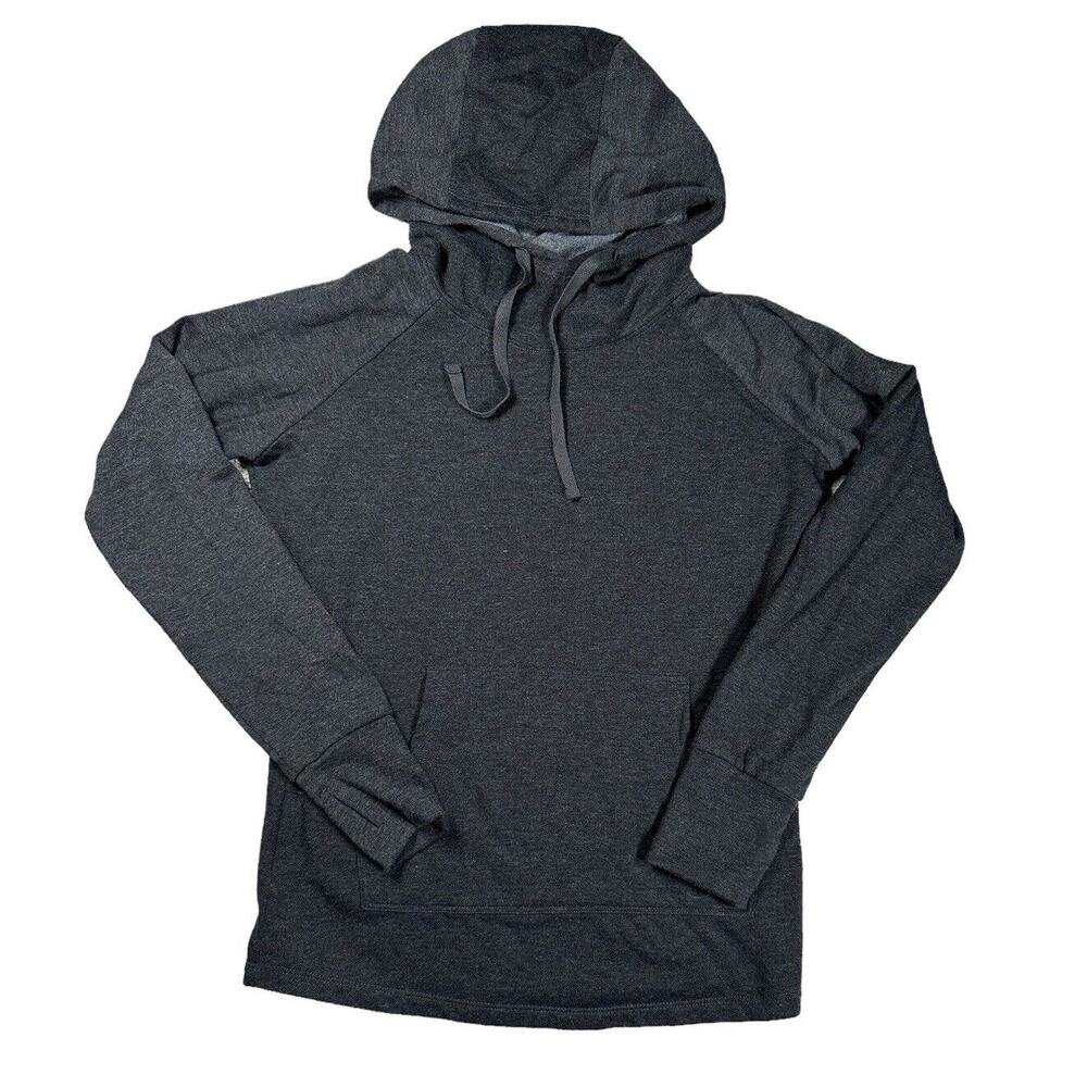 Free Fly Bamboo Pullover Hoodie Womens XS Grey Long Sleeve Lightweight Lounge